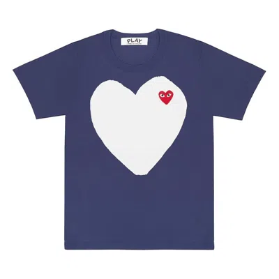 COMME DES GARÇONS PLAY COMME des GARCONS PLAY White Heart T-Shirt 'Navy'
