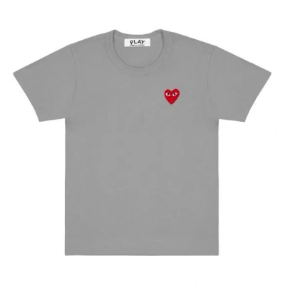 COMME DES GARÇONS PLAY (WMNS) COMME des GARCONS PLAY Heart Logo Tee 'Grey'