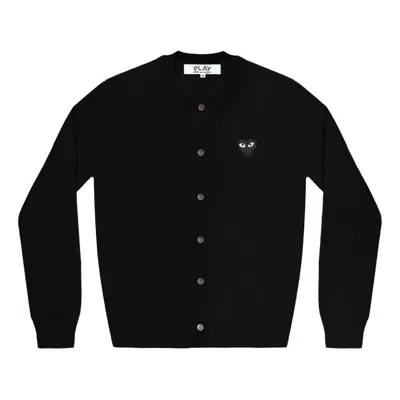 COMME DES GARÇONS PLAY (WMNS) COMME des GARCONS PLAY Knit Cardigan Black Emblem 'Black'