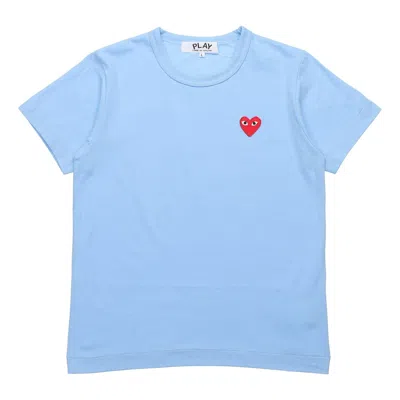 COMME DES GARÇONS PLAY (WMNS) COMME des GARCONS PLAY Small Logo Tee 'Blue'