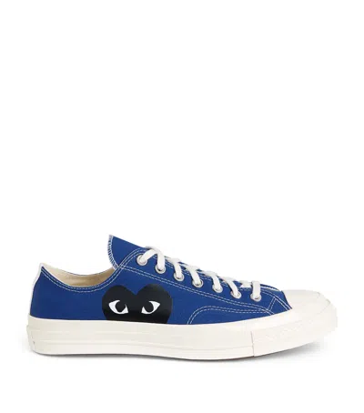 COMME DES GARÇONS PLAY X CONVERSE HEART CHUCK TAYLOR ALL STAR '70 LOW-TOP SNEAKERS