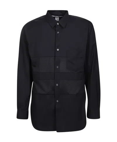 COMME DES GARÇONS COMME DES GARÇONS SHIRT LONG-SLEEVED BUTTON-UP SHIRT