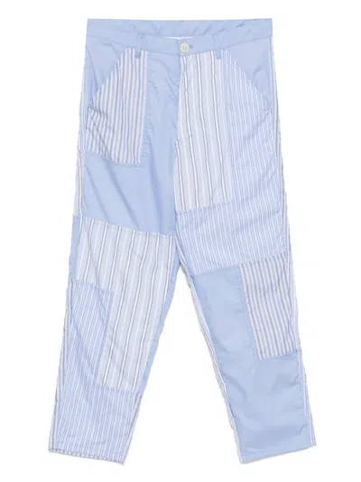 COMME DES GARÇONS SHIRT PATCHWORK TROUSERS