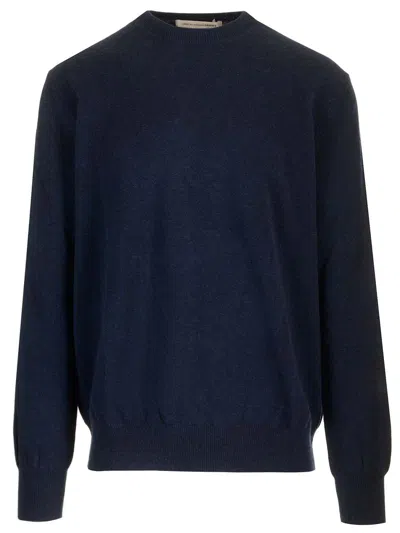 COMME DES GARÇONS SHIRT WOOL SWEATER KNITWEAR BLUE