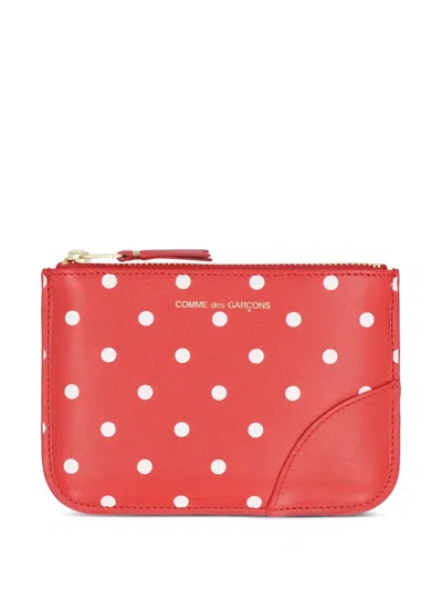 COMME DES GARÇONS SMALL POLKA DOT POUCH