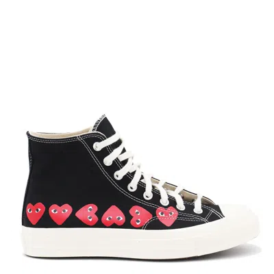COMME DES GARÇONS PLAY X CONVERSE COMME DES GARCONS PLAY CONVERSE SNEAKERS BLACK