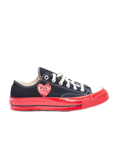 COMME DES GARÇONS PLAY X CONVERSE X CONVERSE LOW-TOP SNEAKERS