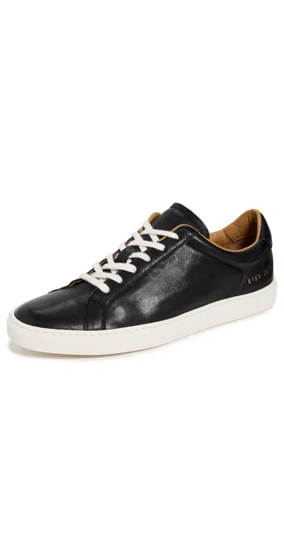 COMMON PROJECTS RETRO SUMMER PREMIUM SNEAKERS BLACK