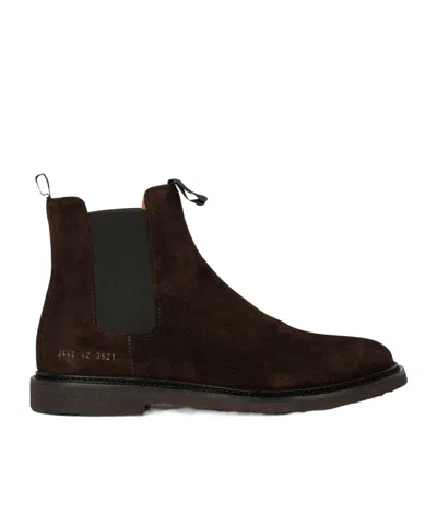 COMMON PROJECTS ROUND HEAD BOOTS