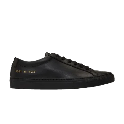COMMON PROJECTS COMMON PROJECTS WMNS ACHILLES LOW 'BLACK'