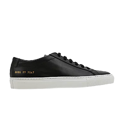 COMMON PROJECTS COMMON PROJECTS WMNS ACHILLES LOW 'BLACK WHITE'