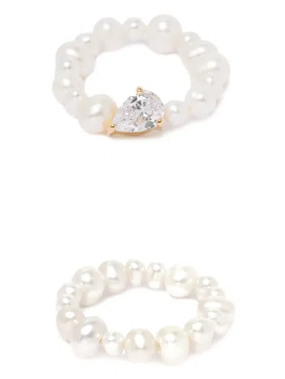 COMPLETEDWORKS THE EXPOSURE OF TIME PEARL RING SET