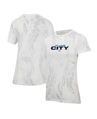 CONCEPTS SPORT WOMEN'S CREAM ST. LOUIS CITY SC QUARTZ T-SHIRT