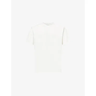 CONDITION MENS WHITE CORE RAGLAN-SLEEVE JERSEY T-SHIRT