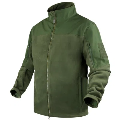 CONDOR CONDOR BRAVO FLEECEJACKE ANGELN HERREN WANDERN WARM JAGD SICHERHEIT OLIVE DRAB