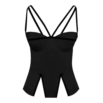 CONTESSA MILLS WOMEN'S MADELEINE TOP IN BLACK