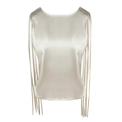 CONTESSA MILLS WOMEN'S NEUTRALS MANE TOP