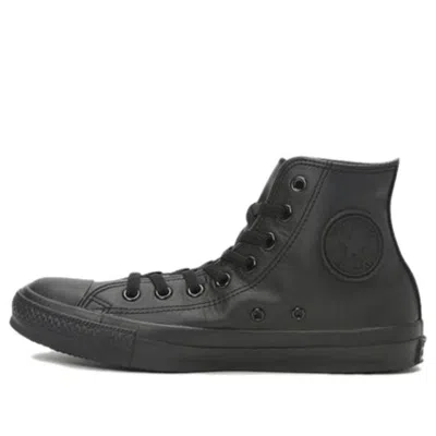 CONVERSE Converse All Star Leather High Top 'Black'