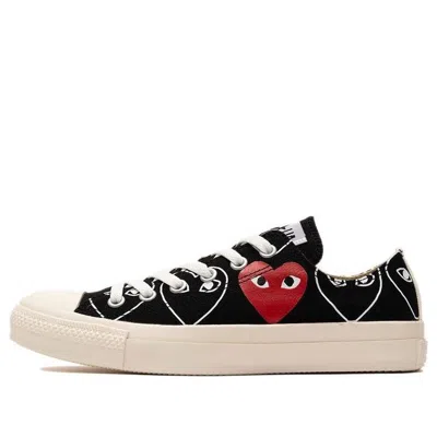 CONVERSE CDG x Converse Chuck Taylor All Star Multi-Heart Black/White/Red