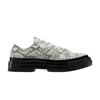 CONVERSE CONVERSE CHUCK 70 FORMAL LOW 'SUEDE SNAKE PRINT' | GREY | MEN'S SIZE 5.5