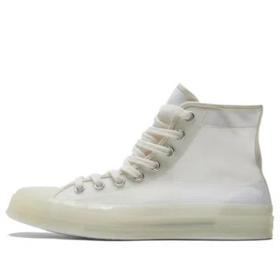 CONVERSE Converse Chuck 70 HI Translucent Canvas Sneakers 'Egret'