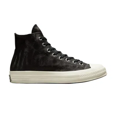 CONVERSE CHUCK 70 HIGH 'BLACK EMBOSSED'
