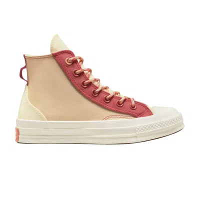 CONVERSE CHUCK 70 HIGH 'COLORBLOCK OVERLAY - RHUBARB PIE'