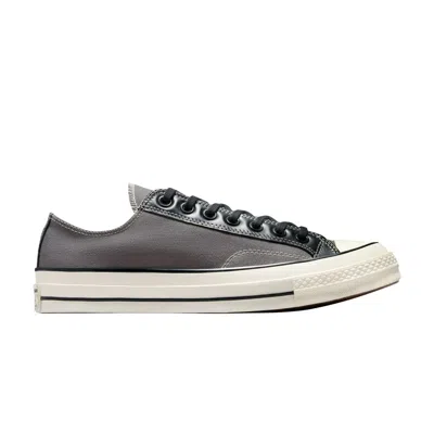 CONVERSE CHUCK 70 LOW 'LEATHER OVERLAYS - SHARKSKIN'