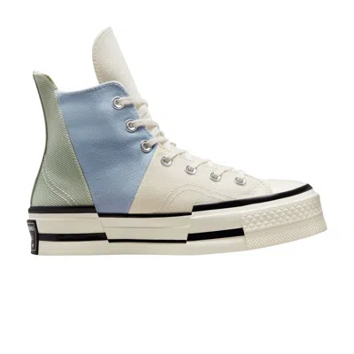CONVERSE CHUCK 70 PLUS HIGH 'MATERIAL MASHUP - SUMMIT SAGE EGRET'