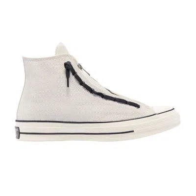 CONVERSE CHUCK 70 ZIP HIGH 'EGRET BLACK'