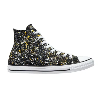 CONVERSE CHUCK TAYLOR ALL STAR ARCHIVE HIGH 'PAINT SPLATTER - BLACK AMARILLO'