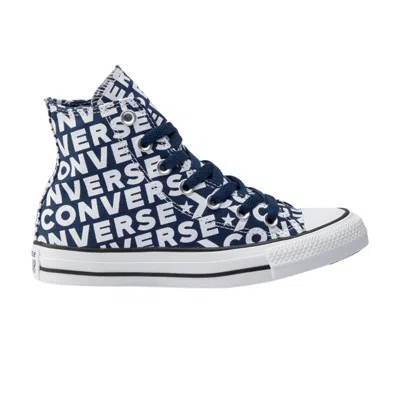CONVERSE CHUCK TAYLOR ALL STAR HIGH 'NAVY WORDMARK'
