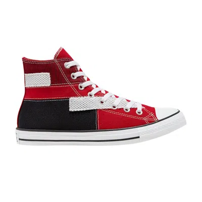 CONVERSE CHUCK TAYLOR ALL STAR HIGH 'PATCHWORK - UNIVERSITY RED'