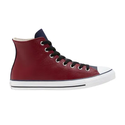 CONVERSE CHUCK TAYLOR ALL STAR HIGH 'SEASONAL COLORBLOCK - TEAM RED OBSIDIAN'