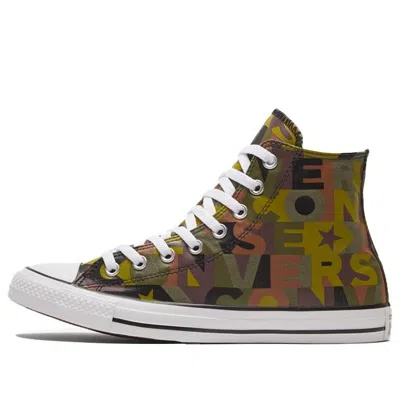 CONVERSE Converse Chuck Taylor All Star High Top 'Black Brown Yellow'