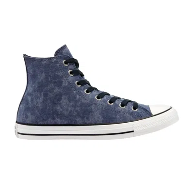 CONVERSE CHUCK TAYLOR ALL STAR HIGH 'WASHED CANVAS - MIDNIGHT NAVY'