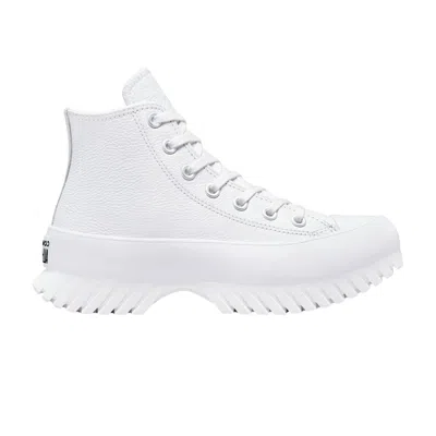 CONVERSE CHUCK TAYLOR ALL STAR LUGGED 2.0 LEATHER HIGH 'WHITE BLACK'