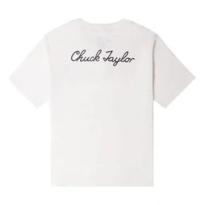 CONVERSE Converse Chuck Taylor Logo Button-Up T-Shirt 'White'