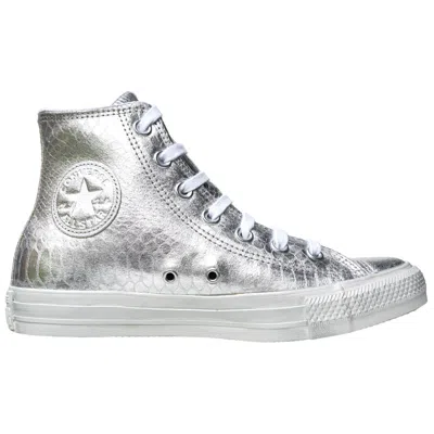 CONVERSE CONVERSE CHUCKS 36 WEISS SILBER LEDER 542438 TAYLOR ALL STAR LIMITED EDITION HI