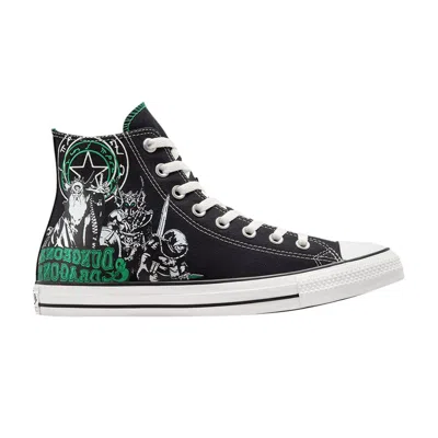 CONVERSE DUNGEONS & DRAGONS X CHUCK TAYLOR ALL STAR HIGH 'BLACK GREEN'