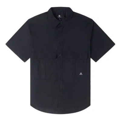 CONVERSE Converse Elevated Woven Top 'Black'