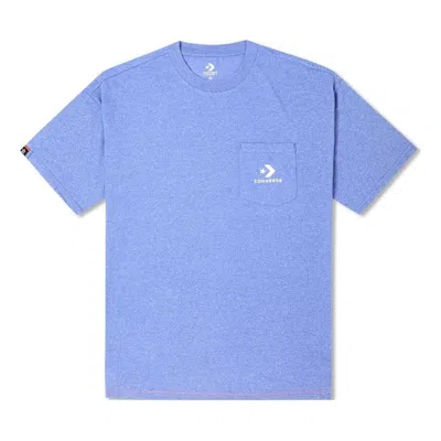 CONVERSE Converse Embroidered Pocket T-Shirt 'Washed Indigo'