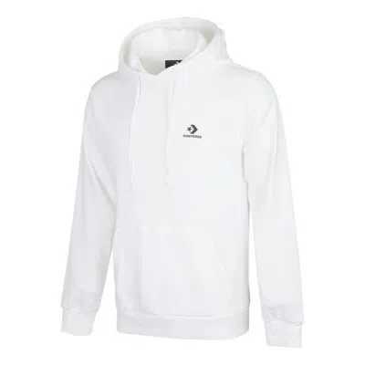 CONVERSE Converse Embroidered Star Chevron Pullover Hoodie FT 'White'