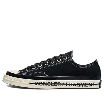 CONVERSE Converse Fragment Design x Moncler x Chuck 70 Low 'Black'