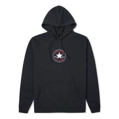 CONVERSE Converse Go-To Chuck Taylor Patch Standard Fit Pullover Hoodie 'Black'