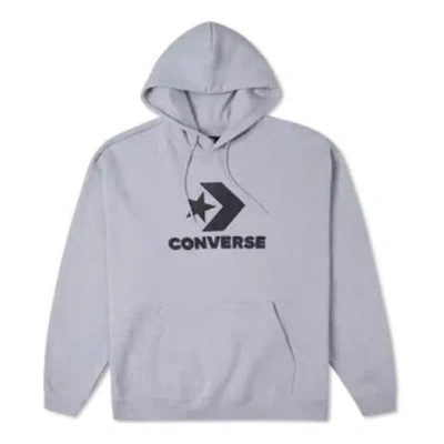 CONVERSE Converse Go-To Star Chevron Loose Fit Pullover Hoodie 'Grey'