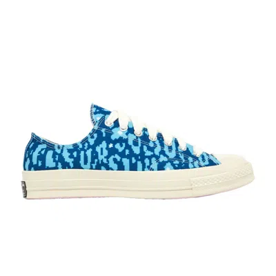 CONVERSE GOLF LE FLEUR X CHUCK 70 LOW 'DIGITAL LEOPARD PACK - BLUE'