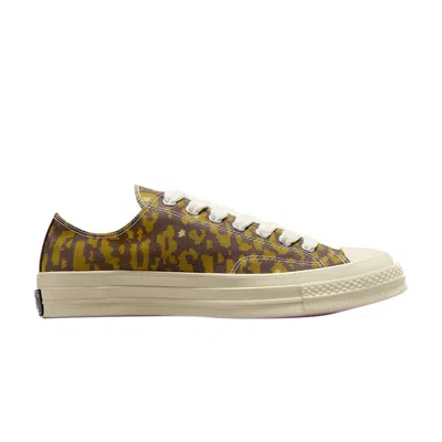 CONVERSE GOLF LE FLEUR X CHUCK 70 LOW 'DIGITAL LEOPARD PACK - BROWN'