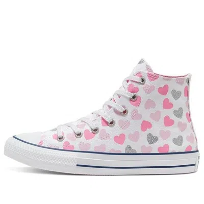 CONVERSE (GS) Converse Chuch Taylor All Star Hi Pink/White