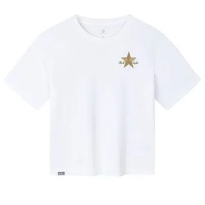 CONVERSE (GS) Converse Chuck Taylor Star Graphic T-Shirt 'White'
